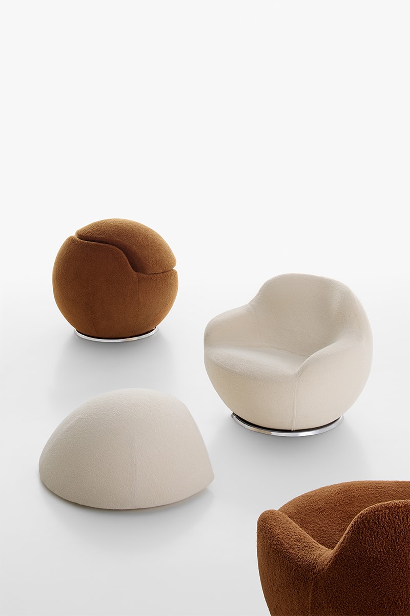 Acerbis is Bringing Back Claudio Salocchi’s “Palla” Armchair