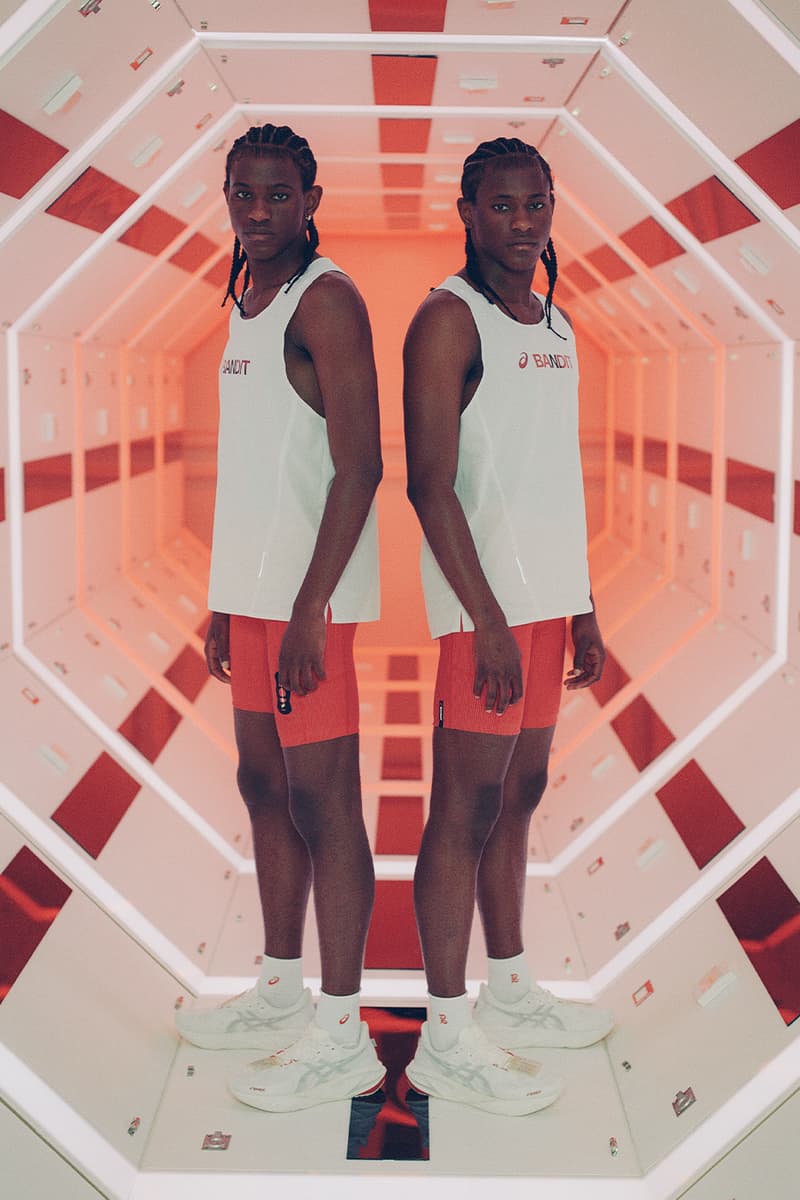 Bandit Running Drops Eight-Piece Apparel Collaboration With ASICS release info novablast 5 spring 2025 isamu noguchi