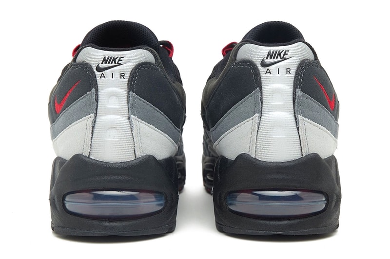 Liverpool FC x Nike Air Max 95 “Black/Gym Red-Smoke Grey” HM4830-001 Release Info jd sports football club uk soccer