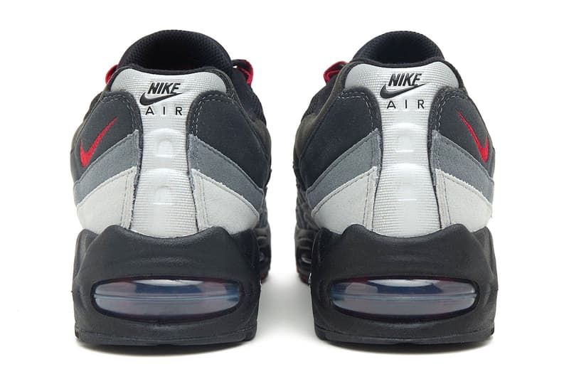 Liverpool FC x Nike Air Max 95 “Black/Gym Red-Smoke Grey” HM4830-001 Release Info jd sports football club uk soccer