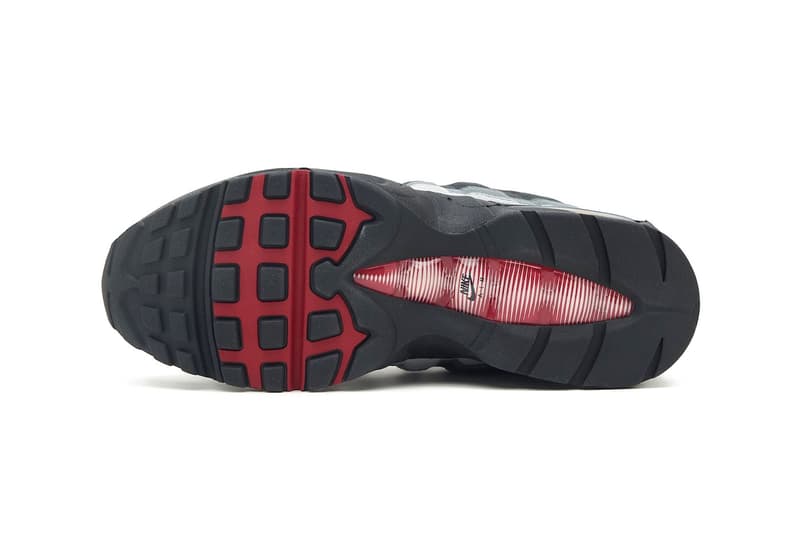 Liverpool FC x Nike Air Max 95 “Black/Gym Red-Smoke Grey” HM4830-001 Release Info jd sports football club uk soccer
