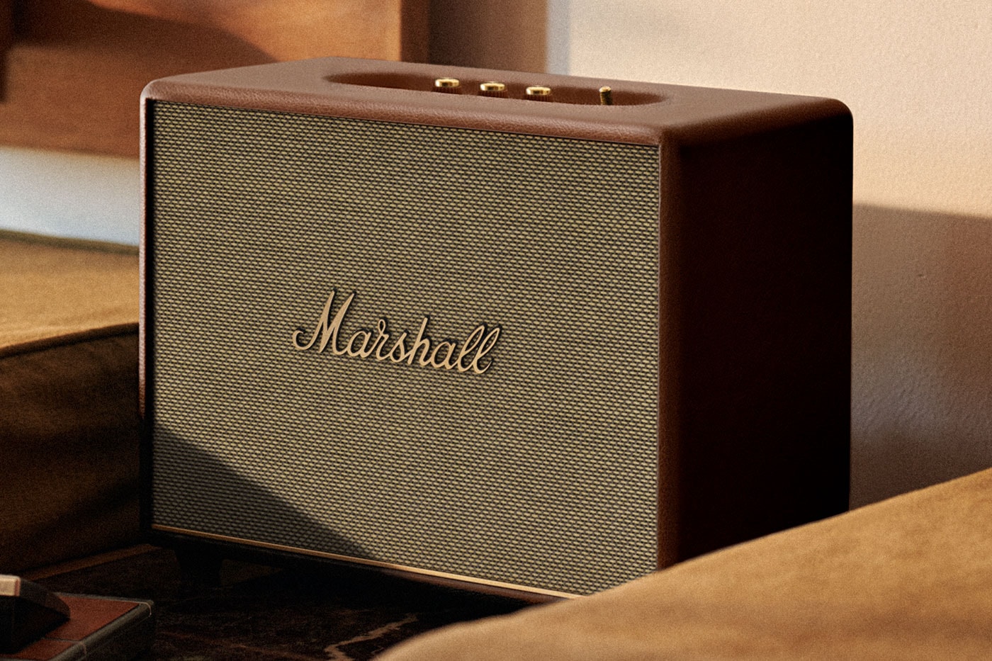 Marshall Woburn III Brown Colorway Home Speaker Re-engineered Three-way Driver System Release Info 