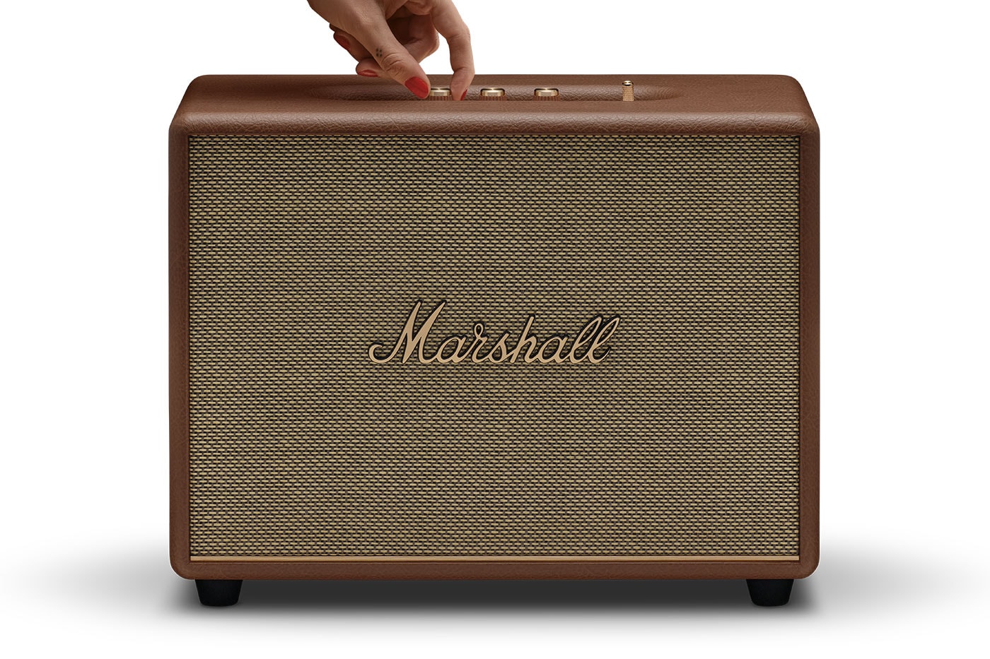 Marshall Woburn III Brown Colorway Home Speaker Re-engineered Three-way Driver System Release Info 