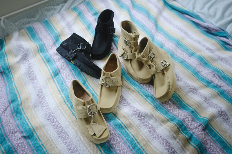 NEEDLES and Clarks Present Three Takes on the Wallabee