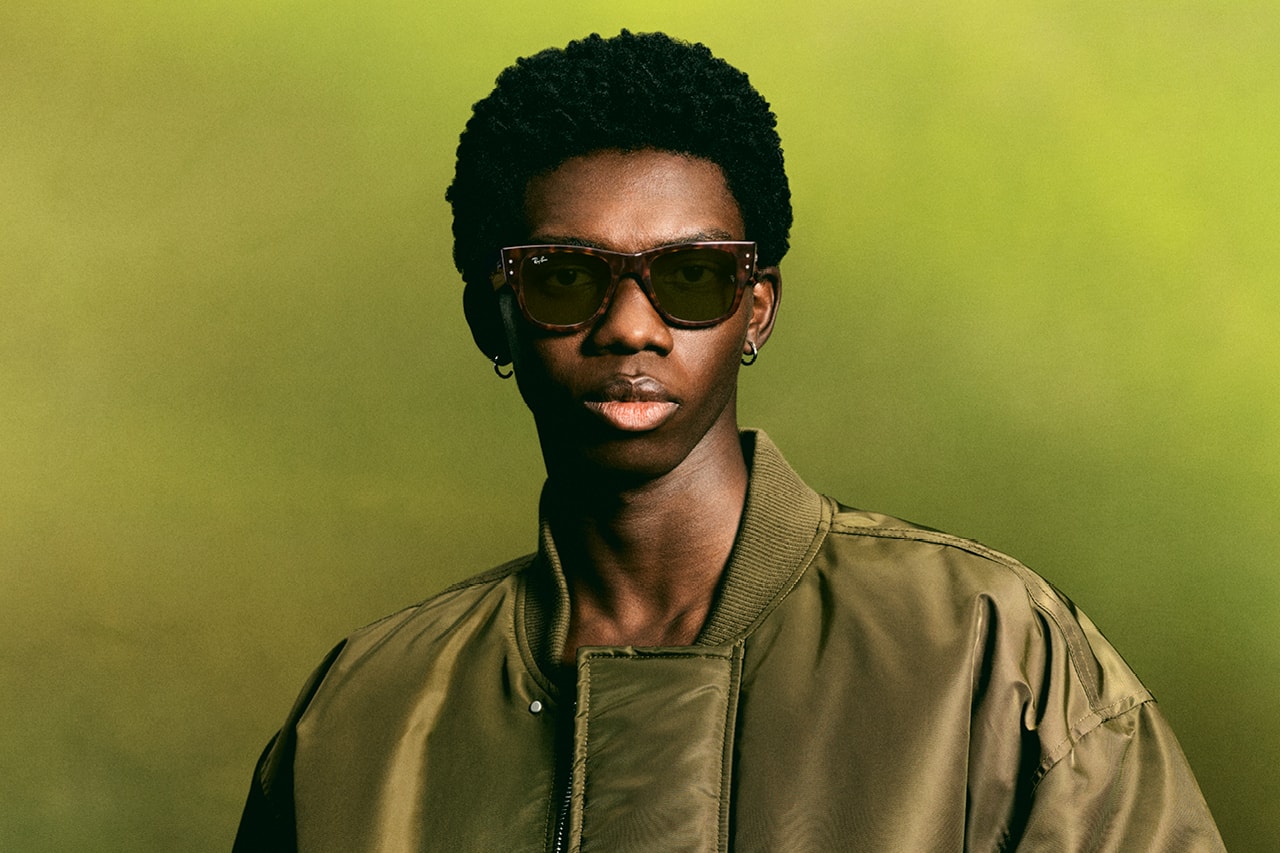 ray-ban sunglasses fashion streetwear wayfarer balorama italian classic clint eastwood dirty harry cult icons dna evolving campaign unisex mens womens mega collection