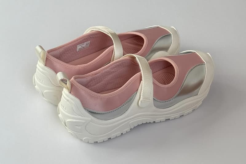 Crocs EXP Terre Silver Black Release Date info store list buying guide photos price ballerina