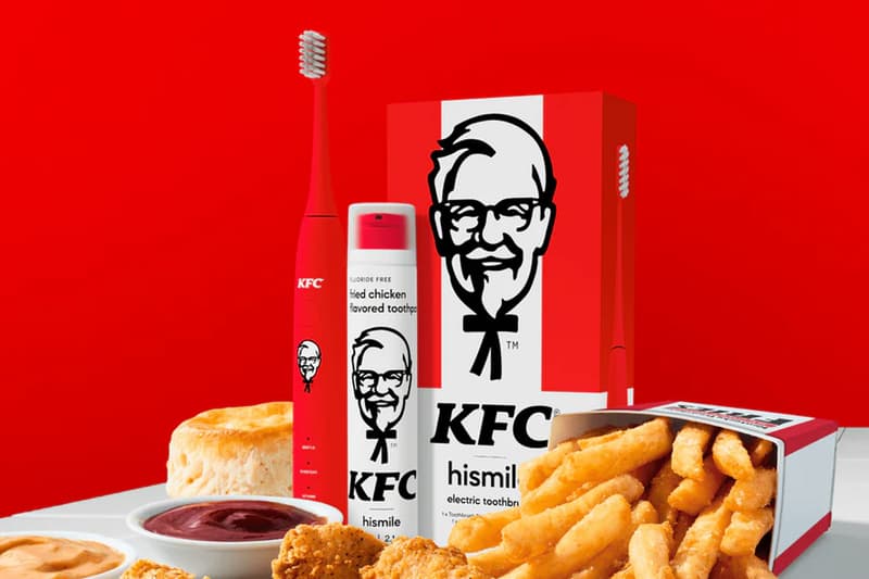 KFC x hismile Fried Chicken Toothpaste Info