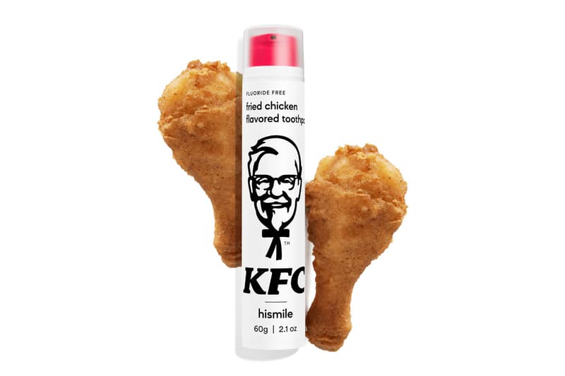 KFC x hismile Fried Chicken Toothpaste Info | Hypebeast