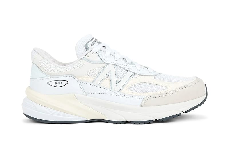 New Balance 990v6 MADE in USA Arrives in "White/Sea Salt"