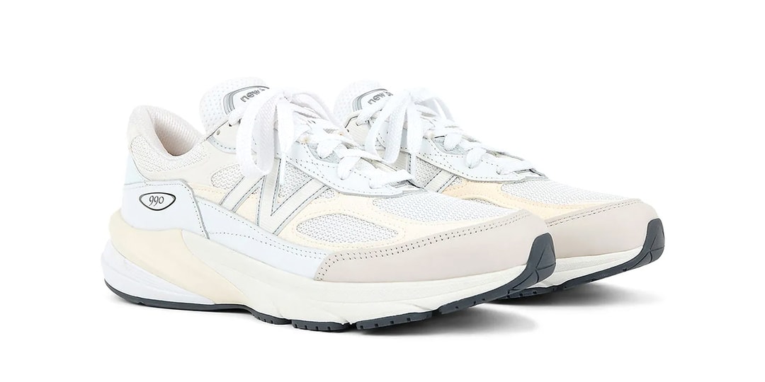 New Balance 990v6 MADE in USA Arrives in "White/Sea Salt"