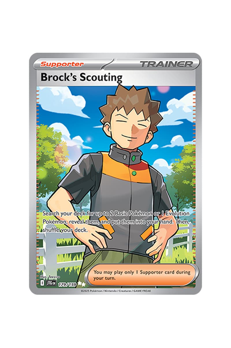 Pokémon TCG: Journey Together Illustration Card List release date store available now