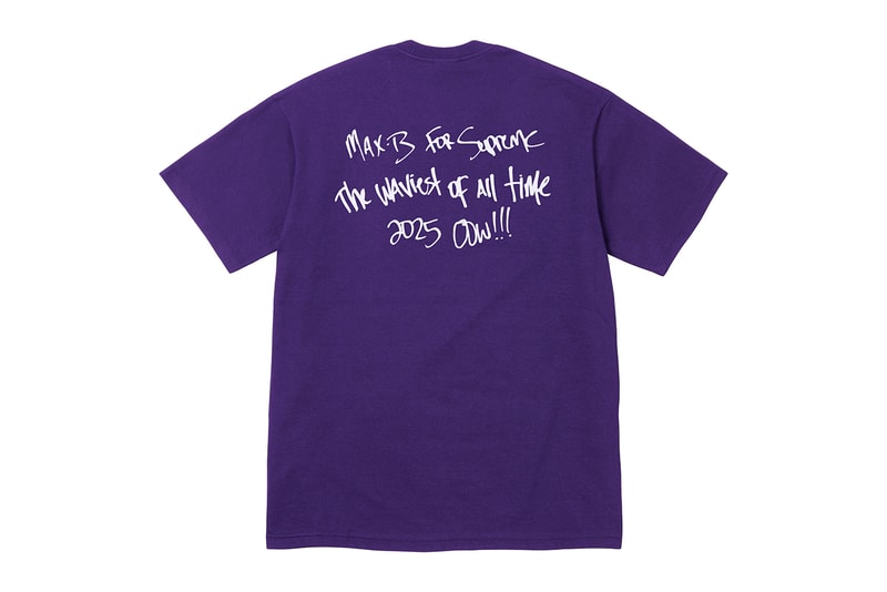 Supreme Spring 2025 Tees box logo graphics branding streetwear imprint release info ernie barnes the sugar shack max b rapper josh smith