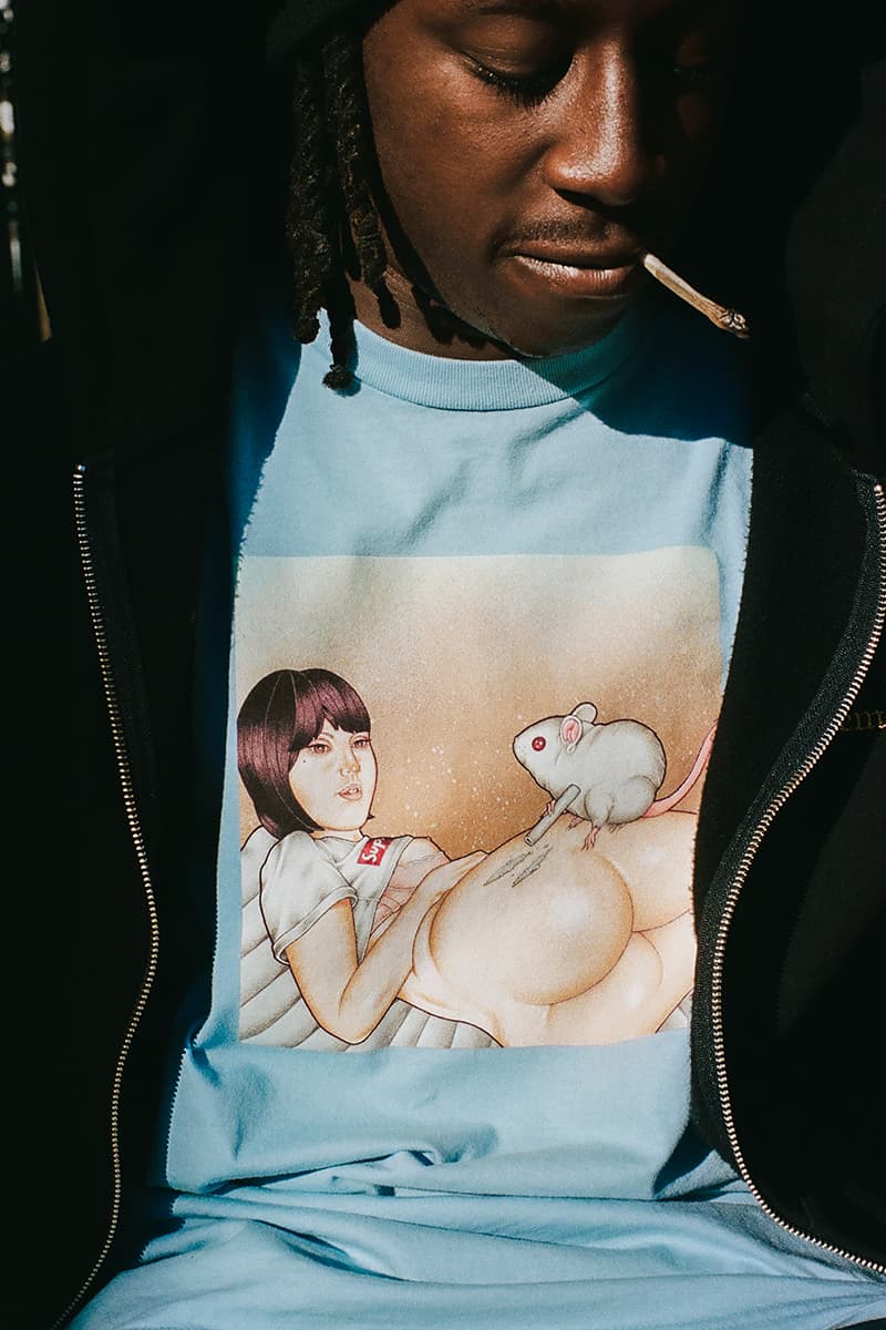 Supreme Spring 2025 Tees box logo graphics branding streetwear imprint release info ernie barnes the sugar shack max b rapper josh smith