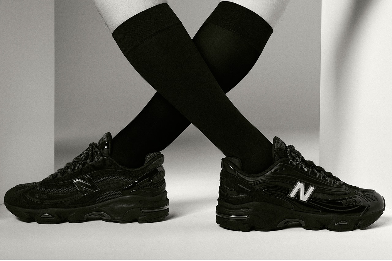 BEAMS x New Balance 1000 All-Black SS25 Release Info