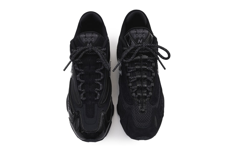 BEAMS x New Balance 1000 All-Black SS25 Release Info