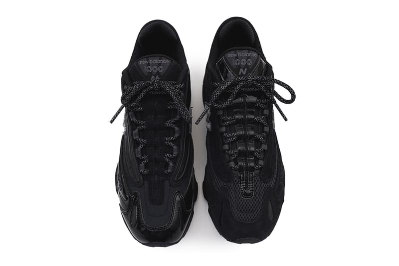BEAMS x New Balance 1000 All-Black SS25 Release Info
