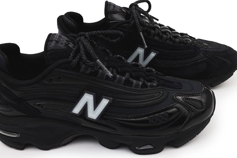 BEAMS x New Balance 1000 All-Black SS25 Release Info