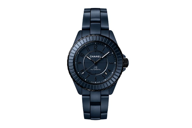 Chanel J12 Receives Midnight-Blue Makeover bleu diamond tourbillon bleu x ray sapphires
