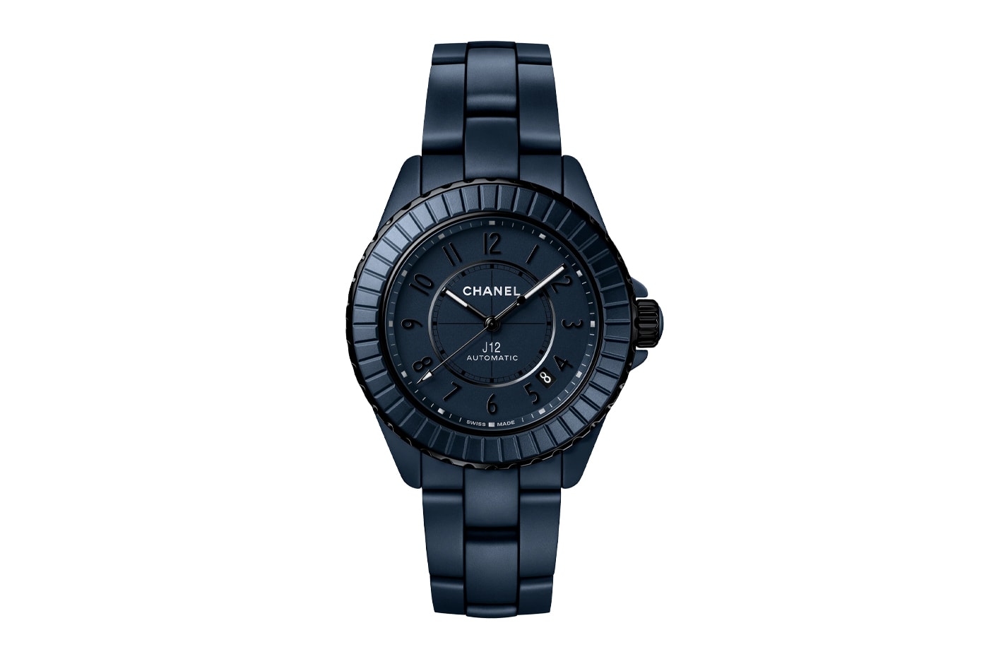 Chanel J12 Receives Midnight-Blue Makeover bleu diamond tourbillon bleu x ray sapphires