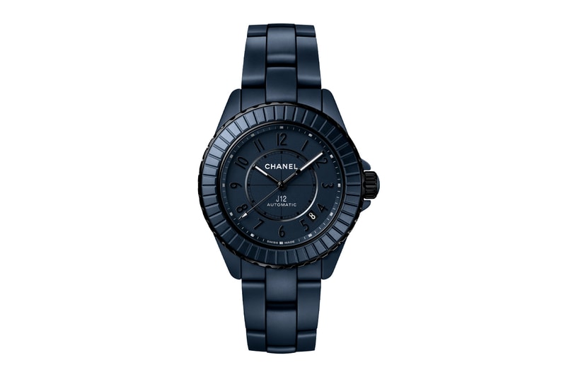 Chanel J12 Receives Midnight-Blue Makeover bleu diamond tourbillon bleu x ray sapphires