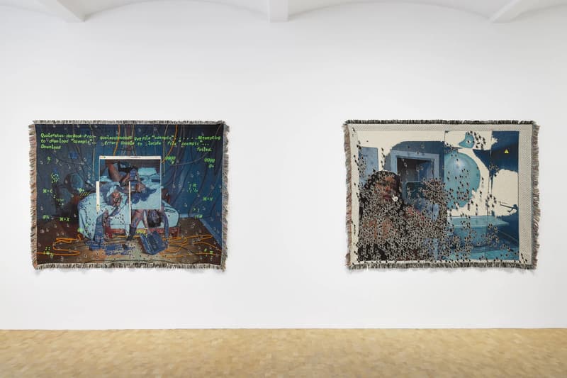 Qualeasha Wood 'Malware' Pippy Houldsworth Gallery London art artworks glitch