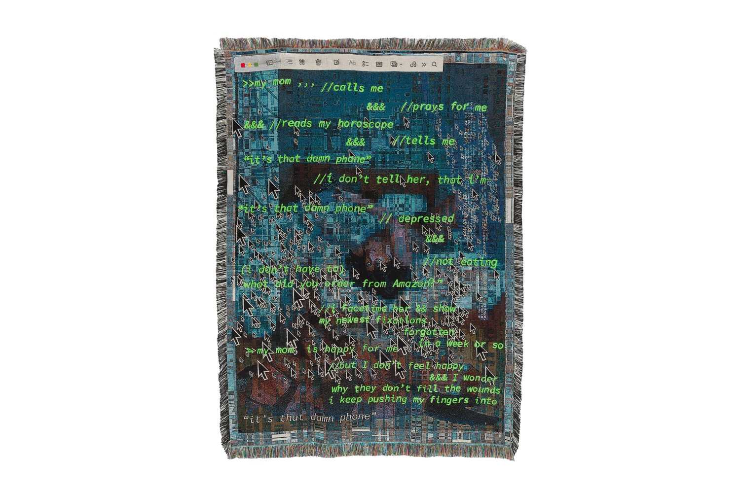 Qualeasha Wood 'Malware' Pippy Houldsworth Gallery London  art artworks glitch
