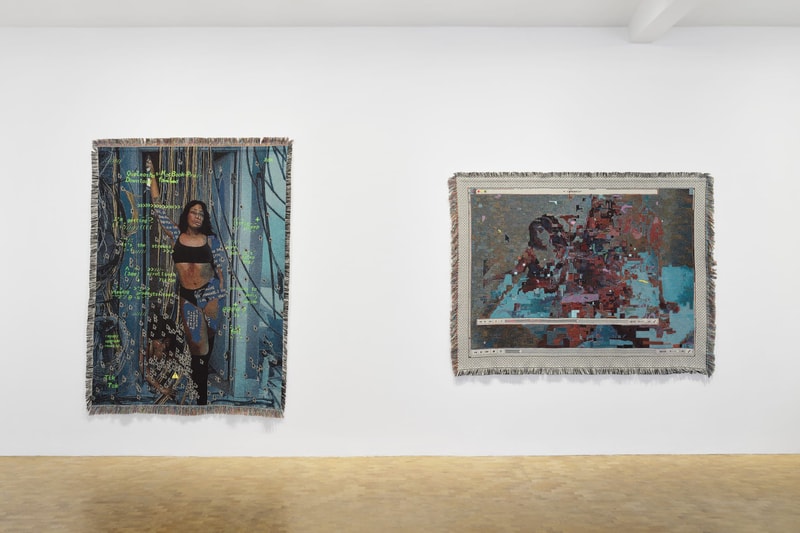 Qualeasha Wood 'Malware' Pippy Houldsworth Gallery London  art artworks glitch