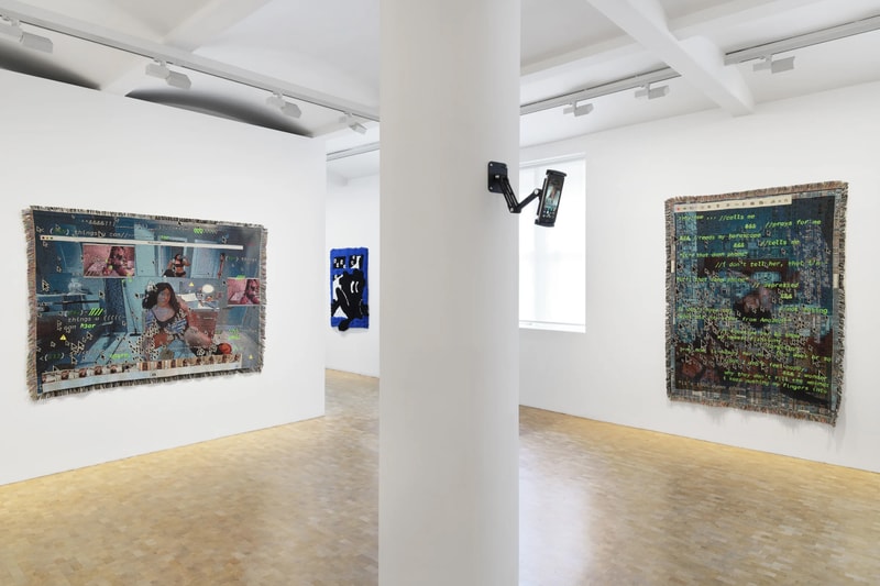 Qualeasha Wood 'Malware' Pippy Houldsworth Gallery London  art artworks glitch