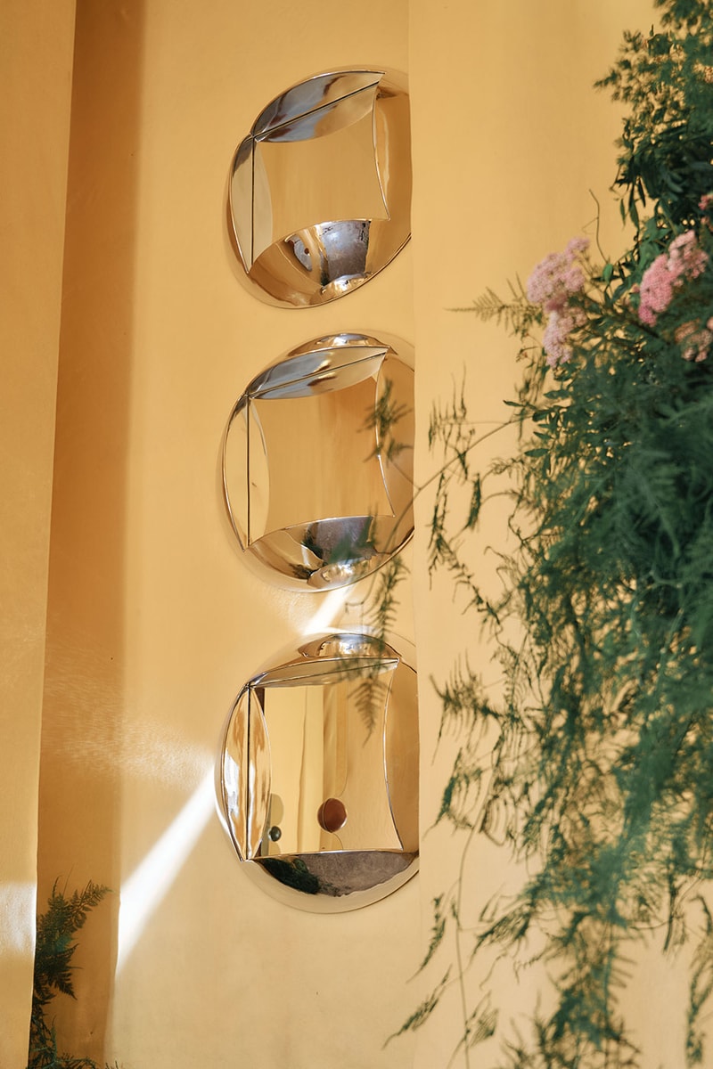 Ready To Hang Milan Design Week Pop-up Parrucchiere Salon ‘Between Seeing’ Alcova Bezel Mirror Big Squeeze Mirror Clasp Mirror Gotchi Mirror Jelly Mirror Puffer Mirror Info