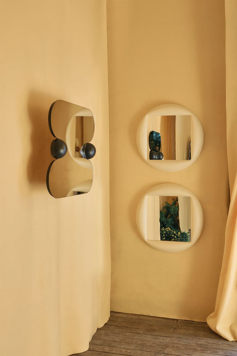 Ready To Hang Milan Design Week Pop-up Parrucchiere Salon ‘Between Seeing’ Alcova Bezel Mirror Big Squeeze Mirror Clasp Mirror Gotchi Mirror Jelly Mirror Puffer Mirror Info