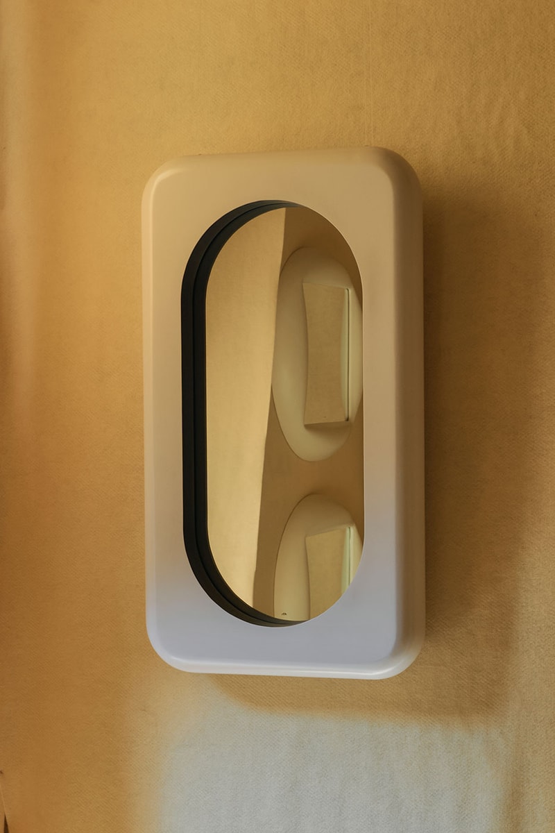Ready To Hang Milan Design Week Pop-up Parrucchiere Salon ‘Between Seeing’ Alcova Bezel Mirror Big Squeeze Mirror Clasp Mirror Gotchi Mirror Jelly Mirror Puffer Mirror Info