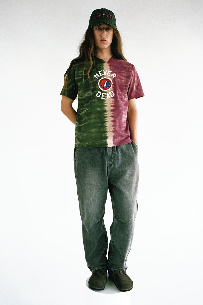 thisisneverthat x Grateful Dead Reconnect on Expansive Range release info price denim jacket south korea collab brand sphere