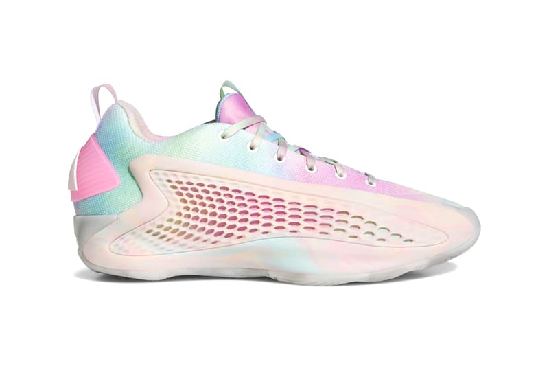 Official Look at the adidas Anthony Edwards 1 Low "3SSB" JR3915 anthony edwards Cloud White/Acid Orange-Bliss Pink