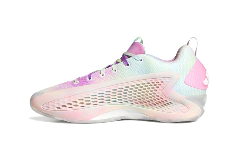 Official Look at the adidas Anthony Edwards 1 Low "3SSB" JR3915 anthony edwards Cloud White/Acid Orange-Bliss Pink