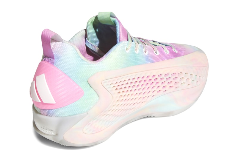 Official Look at the adidas Anthony Edwards 1 Low "3SSB" JR3915 anthony edwards Cloud White/Acid Orange-Bliss Pink