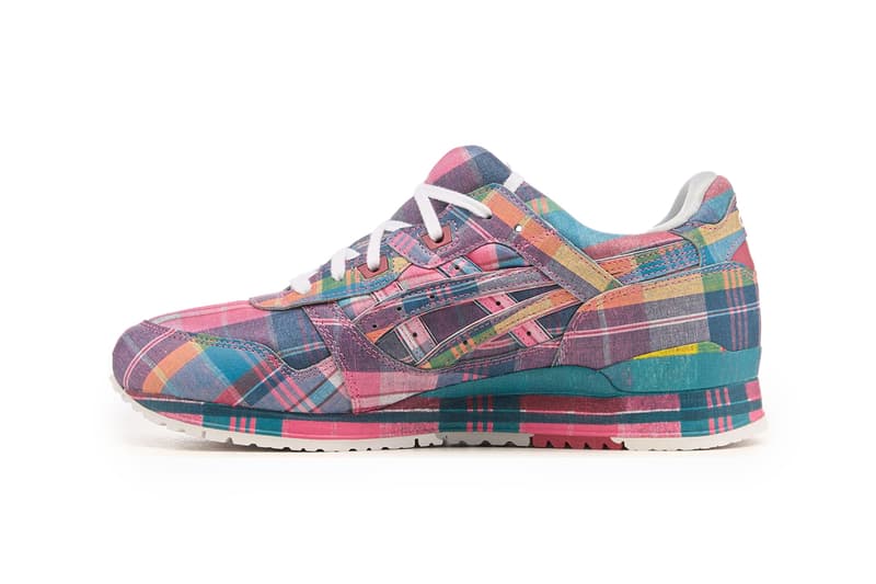 COMME des GARÇONS SHIRT x ASICS Gel-Lyte III 07 Plaid Tartan Check Release Info