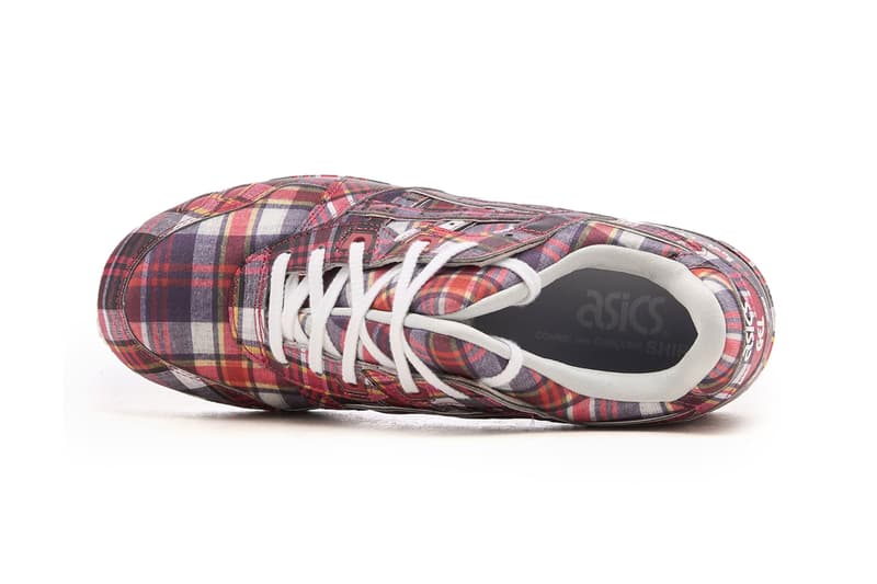 COMME des GARÇONS SHIRT x ASICS Gel-Lyte III 07 Plaid Tartan Check Release Info
