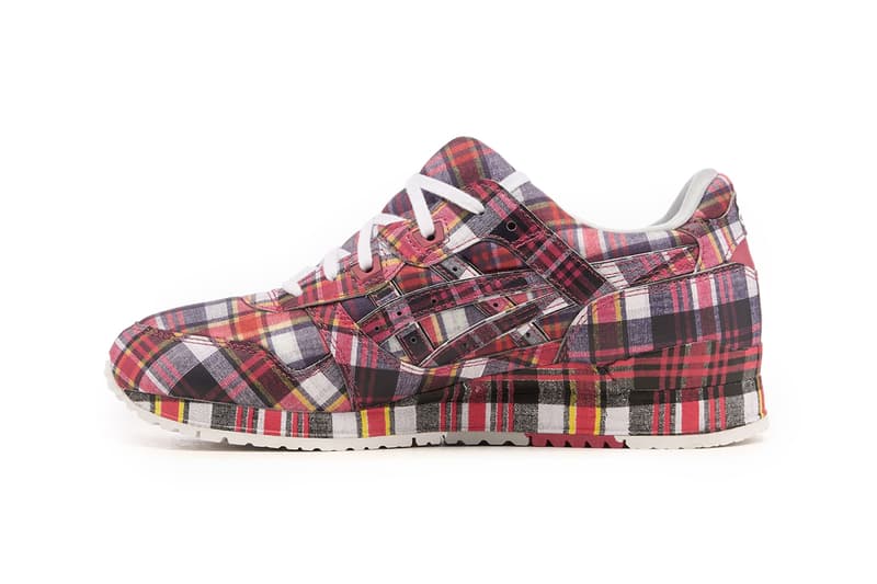 COMME des GARÇONS SHIRT x ASICS Gel-Lyte III 07 Plaid Tartan Check Release Info
