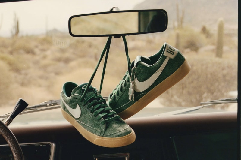 Devin Booker Releases Nike "Chevy" Collection Nike Blazer Low “Chevy”  Team Dark Green/Sail-Gum Yellow HV2197-300 Nike Book 1 “Chevy” IH0890-700 canary yellow chevrolet 