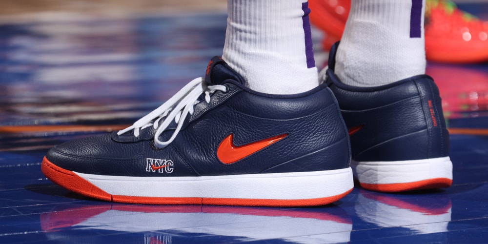 Devin Booker Reveals Nike Book 1 "Jewel Swoosh NYC" PE