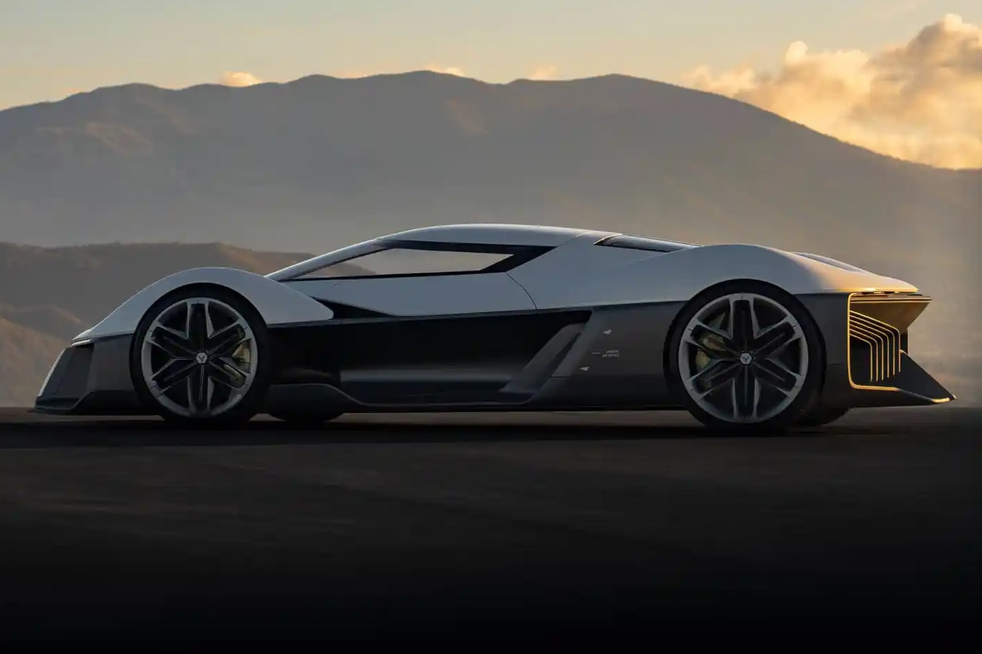 GM Reveals Futuristic Corvette EV Concept Car electric vehicles commitment to europe uk advanced design studio corvette c9 supercar concept uk Royal Leamington Spa, England