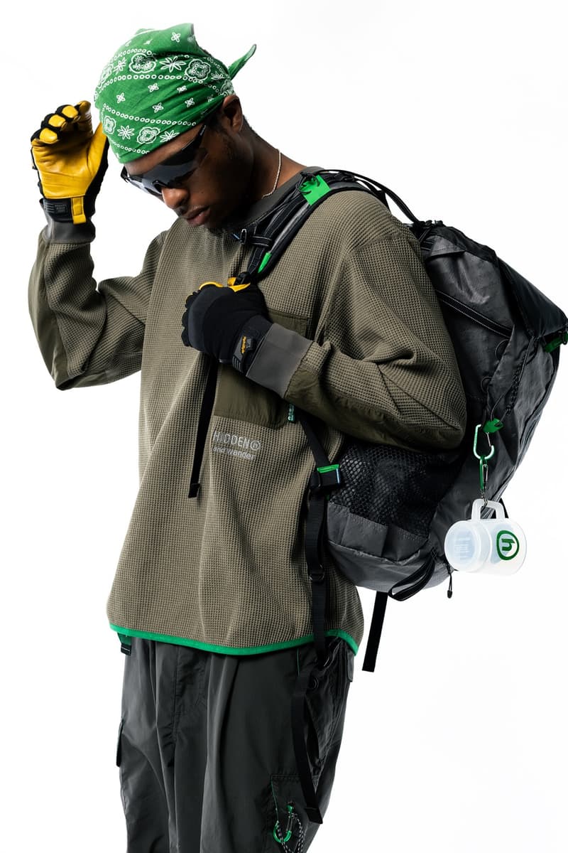 HIDDEN.NY Releases Second and wander Collaboration keita ikeuchi mhoko mori functional technical outdoor clothing