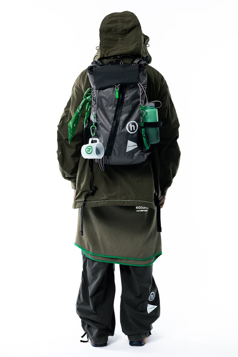 HIDDEN.NY Releases Second and wander Collaboration keita ikeuchi mhoko mori functional technical outdoor clothing