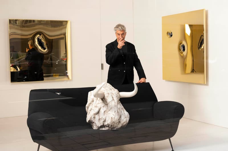 maurizio cattelan bones exhibition gagosian london