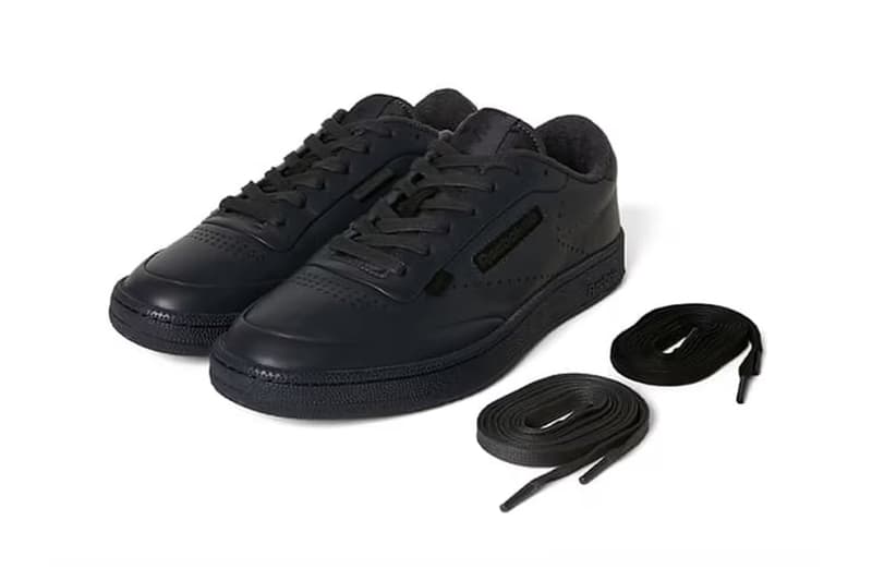 N.HOOLYWOOD COMPILE Reimagines the Reebok Club C 85 release info sneaker footwear collab drop black n hoolywood price japan