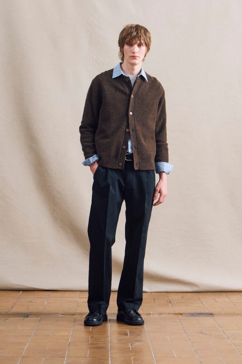 NN.07 Embraces the "In-Between Moments" for Pre-Spring 2026 release info copenhagen menswear the bear jacket copenhagen menswear carmy jacket knitwear 
