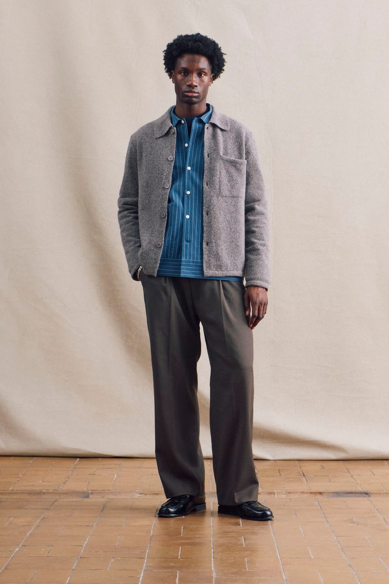 NN.07 Embraces the "In-Between Moments" for Pre-Spring 2026 release info copenhagen menswear the bear jacket copenhagen menswear carmy jacket knitwear 