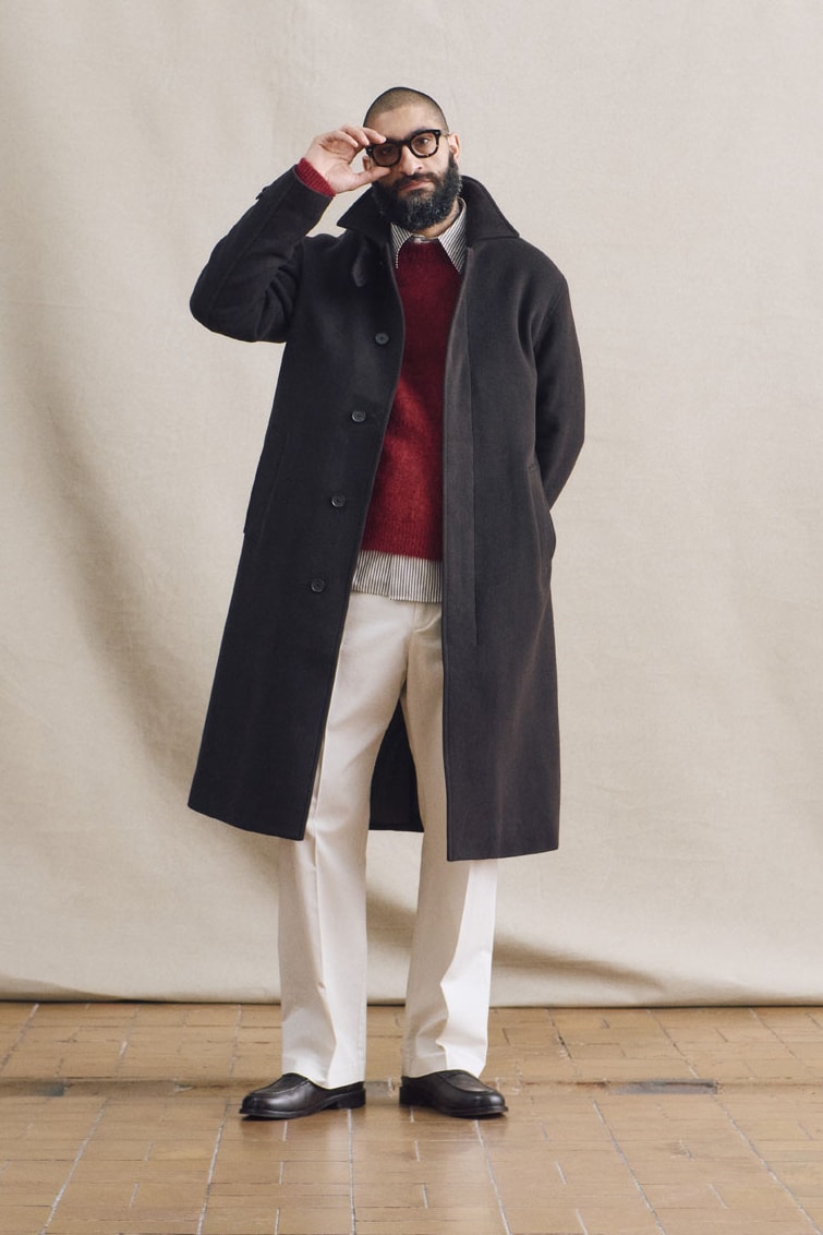 NN.07 Embraces the "In-Between Moments" for Pre-Spring 2026 release info copenhagen menswear the bear jacket copenhagen menswear carmy jacket knitwear 