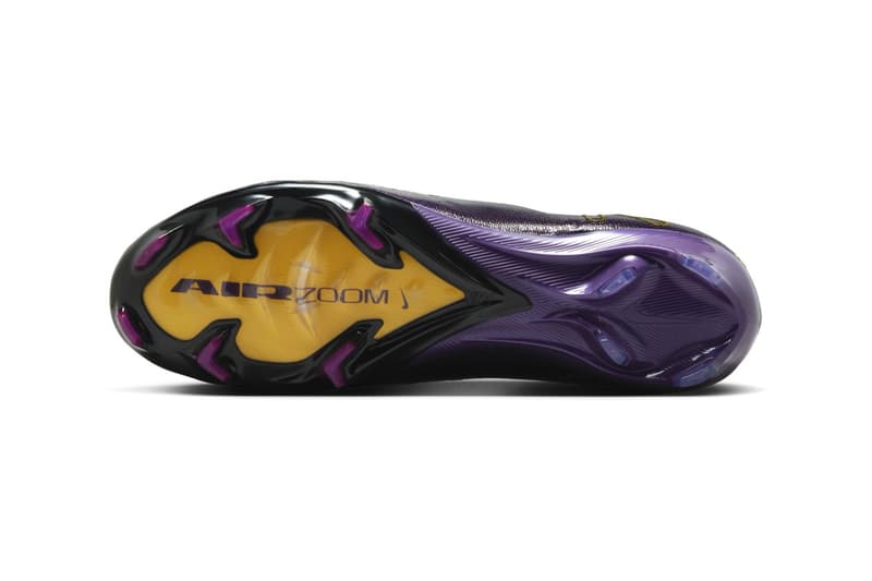 Official Look at the Kylian Mbappé x Nike Mercurial Zoom Vapor 16 "Grand Purple" FQ8683-500 Grand Purple/Pale Ivory swoosh
