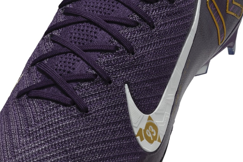 Official Look at the Kylian Mbappé x Nike Mercurial Zoom Vapor 16 "Grand Purple" FQ8683-500 Grand Purple/Pale Ivory swoosh